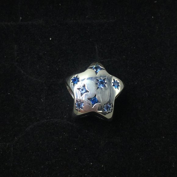 Pandora Bold Sparkling Star Charm - Picture 1 of 4